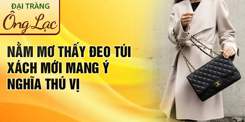 Nằm Mơ Thấy Đeo Túi Xách: Bí Ẩn Vận May Phía Trước 2 Nằm mơ thấy đeo túi xách mới mang ý nghĩa thú vị