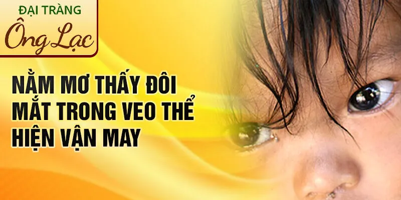 Nằm Mơ Thấy Đôi Mắt: Khám Phá Ý Nghĩa Kỳ Diệu 2 Nằm mơ thấy đôi mắt trong veo thể hiện vận may