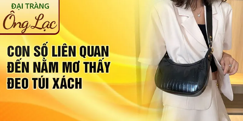 Nằm Mơ Thấy Đeo Túi Xách: Bí Ẩn Vận May Phía Trước 4 Con số liên quan đến nằm mơ thấy đeo túi xách
